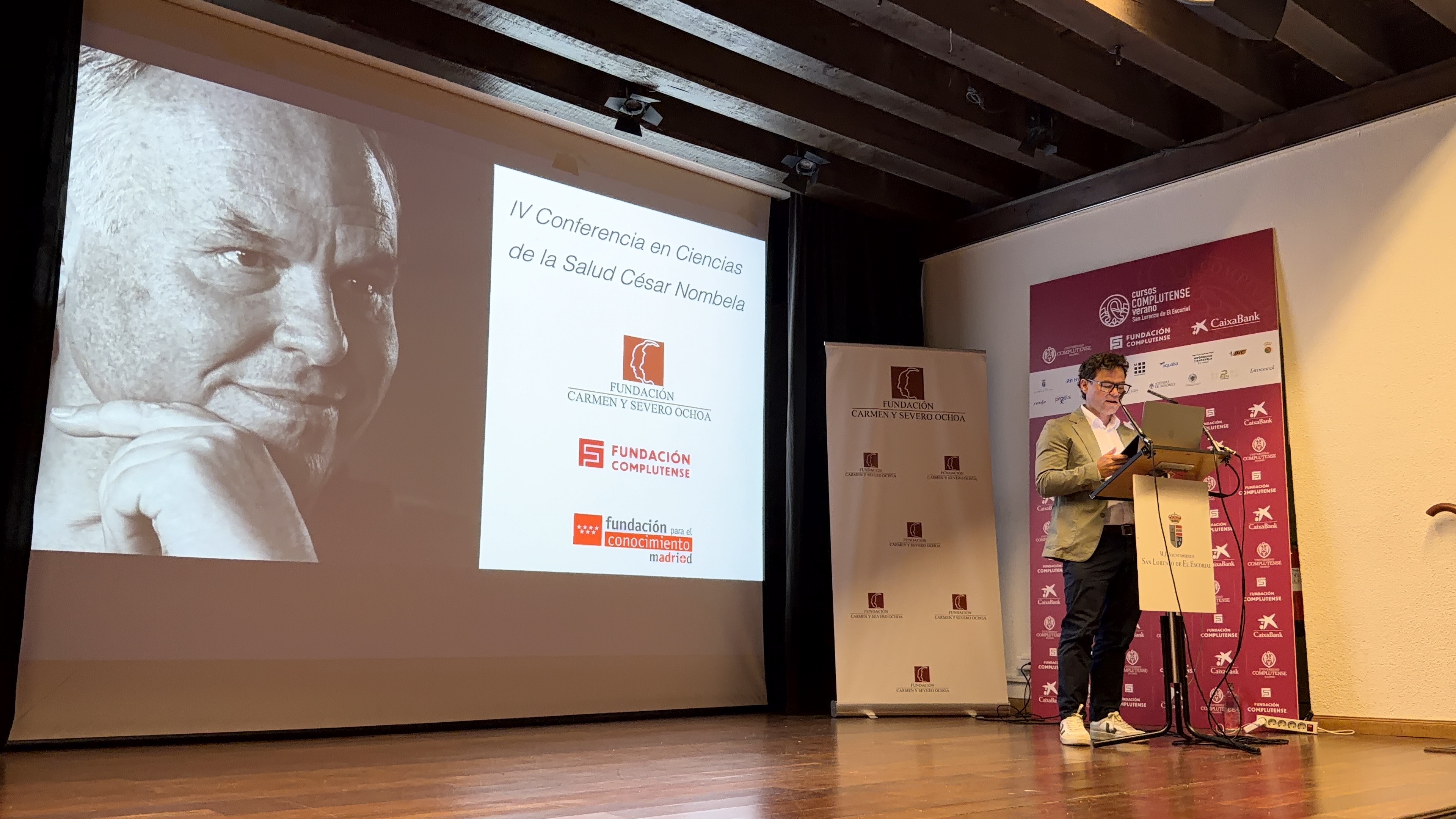 Juan Valcárcel desgrana “El genoma como el Libro de Arena: el sendero de Severo Ochoa”
