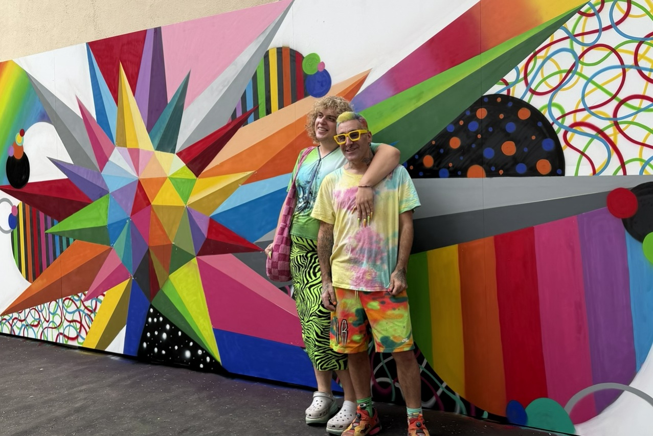 Okuda, tres años llenando de color los Cursos de Verano