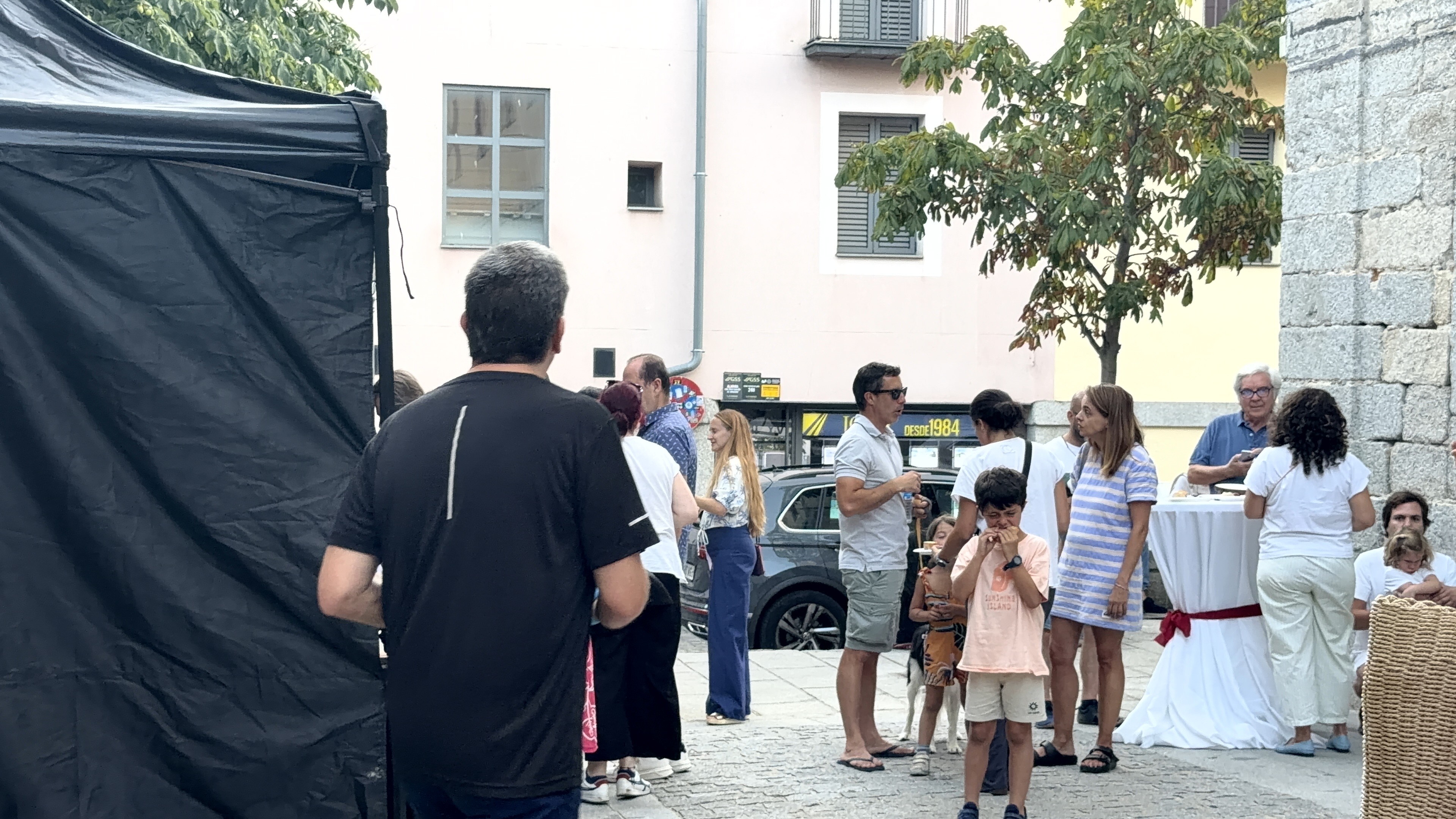 Barbacoa popular en el Callejón del Repeso
