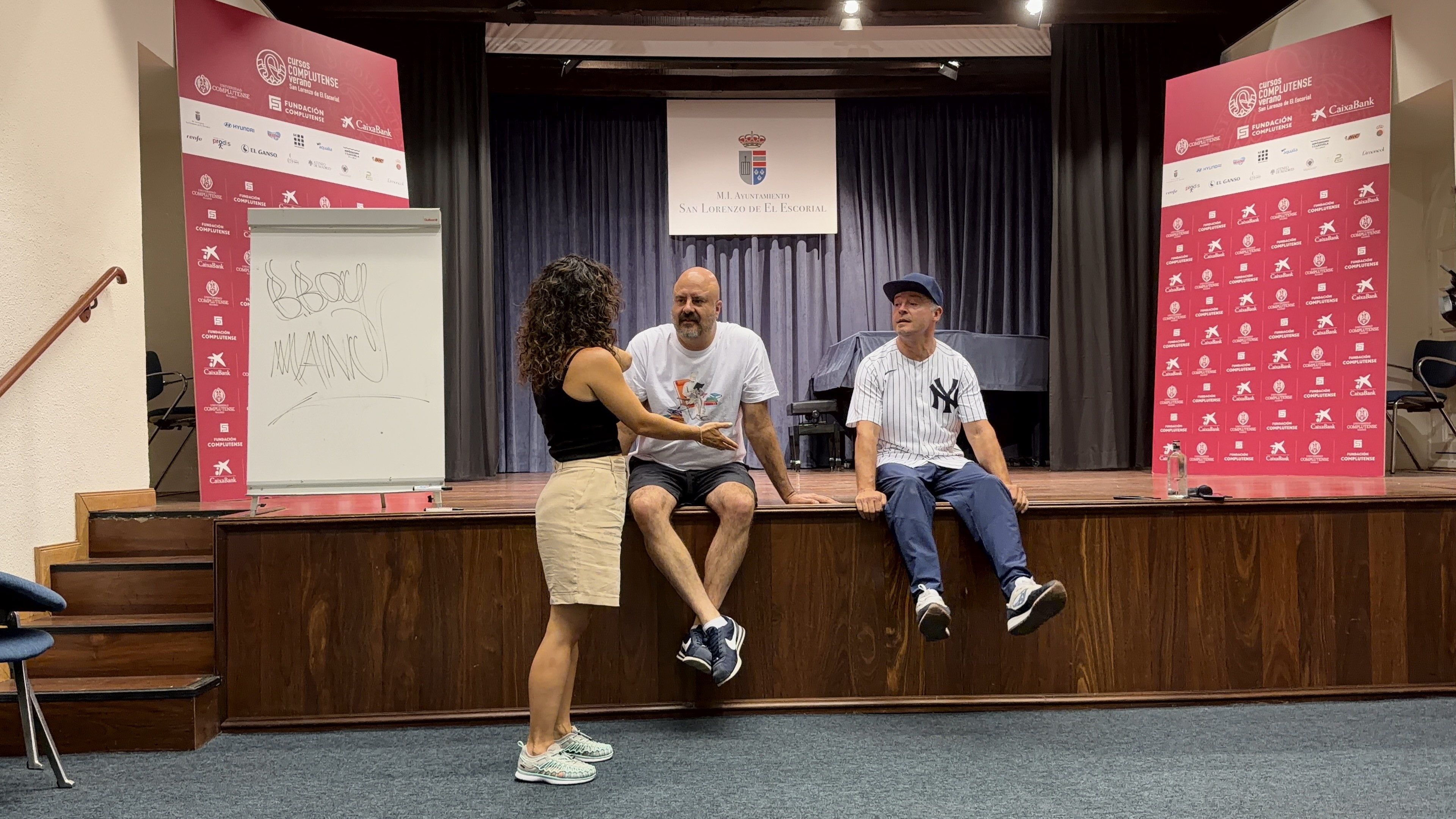 Taller de baile a cargo de Bboy Manu